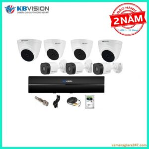 Trọn bộ 7 camera quan sát 