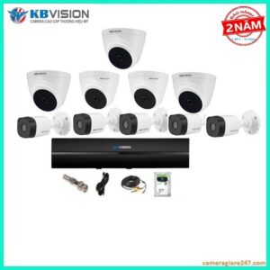 Trọn bộ 10 camera quan sát