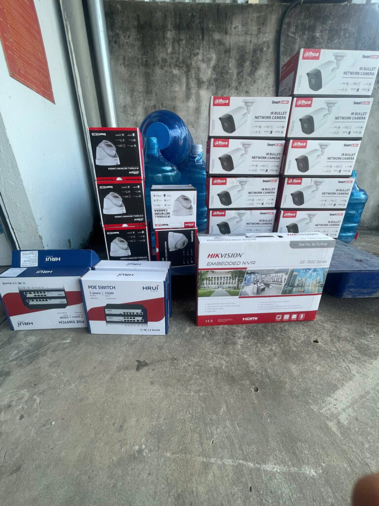 Bộ 12 Mắt Camera Chính Hảng