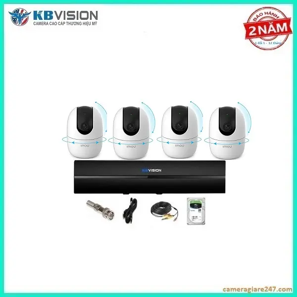 Trọn Bộ 4 Camera imou không dây