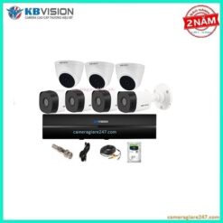 Trọn bộ 7 camera quan sát kbvision