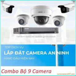 Bộ 9 Mắt Camera Chính Hảng !